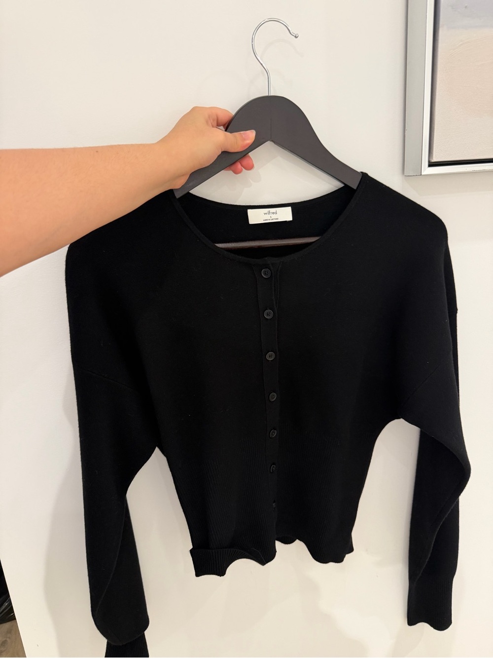 Aritzia’s Golightly Cardigan - Black